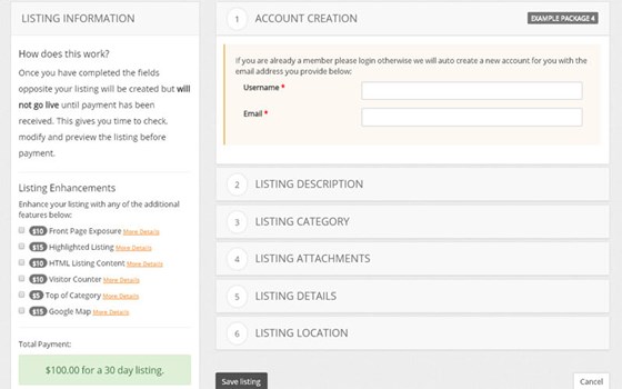 Car Dealer Script: Directory Listing Script
